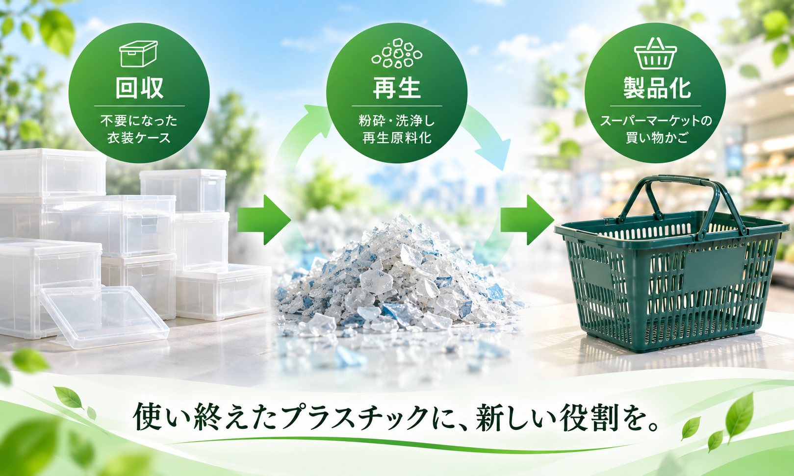 と取組事例②買い物かご
